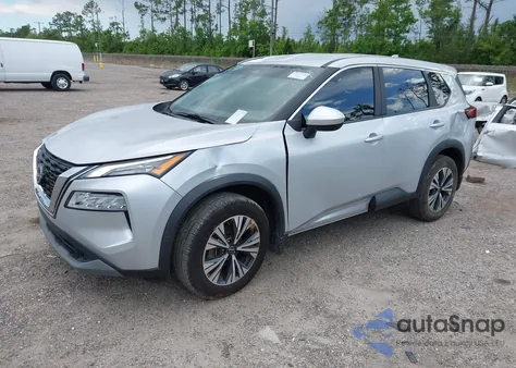 2023 Nissan Rogue Sv Fwd из США, поврежденный, VIN 5N1BT3BAXPC783789